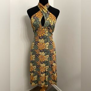 Convertible retro print dress from Soul Flower